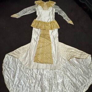 Vintage African Wedding Dress from Ghana, West Africa